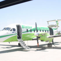 Aviones de la Binter. La Palma