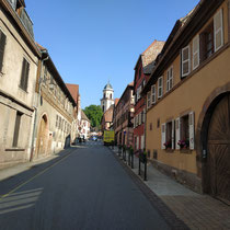 St Hippolyte - La rue principale