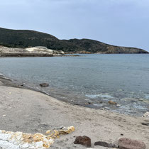 Sand und etwas Felsen
