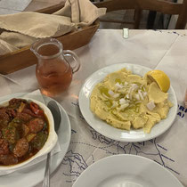 Spetsofai und Fava
