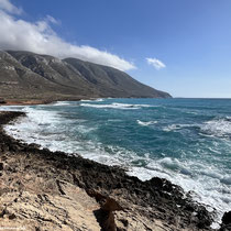 Blick entlang der Nordwestküste
