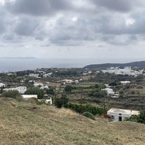 Blick nach Osten auf Antiparos und Paros