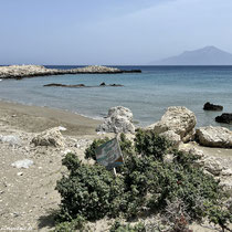 Die Bucht von Agios Georgios