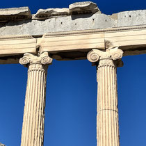 Ionische Kapitelle am Erechteion