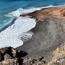 Und etwas Strand hat es auch