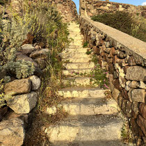 Treppe zum Kastro