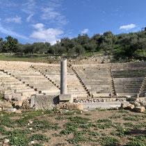 Das antike Theater in Palea Epidavros