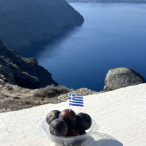 Gruß von Santorini!