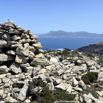 Blick hinüber nach Karpathos