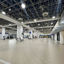 Im Flughafen von Sitia