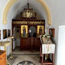 Gepflegte Kapelle ...