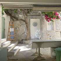 Innenhof von Fish & Olive