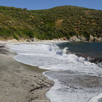 Der Strand von Cheromylos