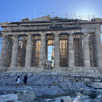 Westseite des Parthenon-Tempel 