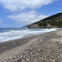 Am Strand ...