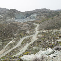 Zerfräste Landschaft
