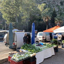 Der Markt unter der Festung