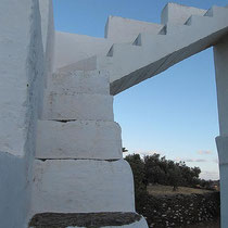 Luftige Treppe