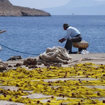 Chalki: Am Hafen