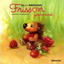 Ecriture scolaire pour le titre et les pages intérieures, série "Frisson", Lito