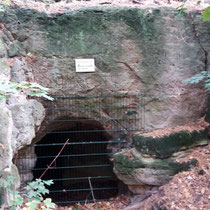 Der erste Eingang derPfennighöhle