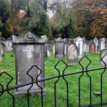 Grabsteine des jüdischen Friedhofs