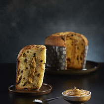 Panettone Salted Caramel & Chocolate Drops Box (1kg)