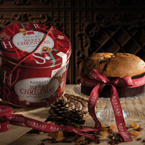 Panettone Classico Christmas Decor Metal Tin (1kg)