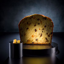 Panettone Gourmet Classico with Sicilian Orange Cubes, Honey and Bourbon Vanilla Tin 1kg