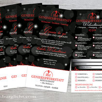 Werbeflyer mit Bestell-Coupon