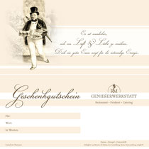 Spiegeln Sie Ihre Individualität - Gutscheinkarte in Ihrem Wunschdesign