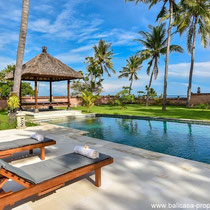 Tropical beachfront villa for sale in North Bali
