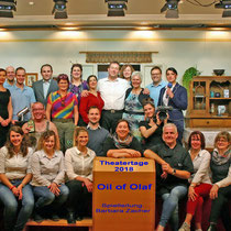 Theatertage 2018 - "Oil of Olaf" Gruppenbild