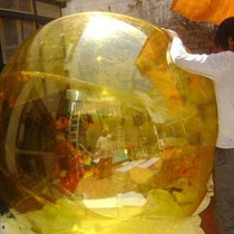 pelota gignate trasparente