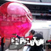 pelota transparente para concierto