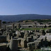 292.07 Baelo Claudio. Il complesso archeologico di Baelo Claudio si incontra proseguendo da Vejer de la Frontera verso Tarifa. © 1999 Alessandro Tintori