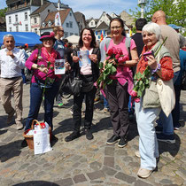 frbb at Basel, from left A.Heiniger, Erika Paneth, Nicoletta De Carli and Marianne Recher