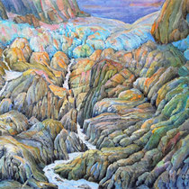 Above Tree Line, 26cm x 33cm, Aquarell, verkauft