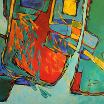 Begegnung  120 x 157cm, 2020