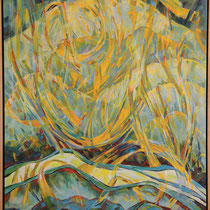 Solar Kräfte 21, 113 x 88cm,  2021, verkauft
