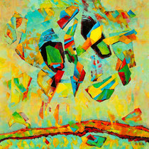 Engel Amor’s Pfeil, 88cm x 88cm, verkauft