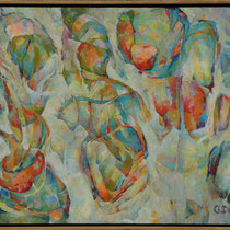 Freude im Karussel, 67 x 102cm, 2024 