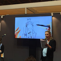 Lecture dessinée avec Coline Peyrony, Salon de Paris 2018