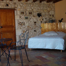 Chambre "Le Jardin" Coté Jardin chez Hans et Adèle