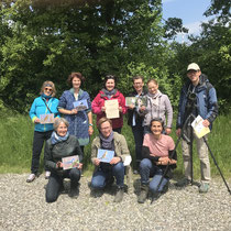 «Unsere Vögel» ornithologischer Basiskurs Gimpel, Abschlussexkursion, Mai 2021