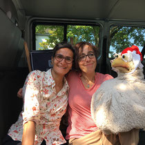 heuwender #33 mit Puppenspielerin Kathrin Bosshard, Sept. 2017