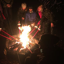 Ritual zur Wintersonnenwende, Dezember 2018