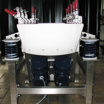 Haver & Boecker Vibrationssieb für Baustoffe und industrielle Anwendungen.