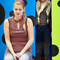 Marie-Eve Fortier, Lauriane Lehouillier -  Hyper Talk Show - Théâtre Dérives Urbaines - Photo Marianne Duval