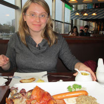 Keks vor Schweinshaxe